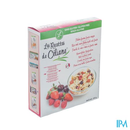 Celiane Rode Vruchten Cereals Z/gluten300g Revogan