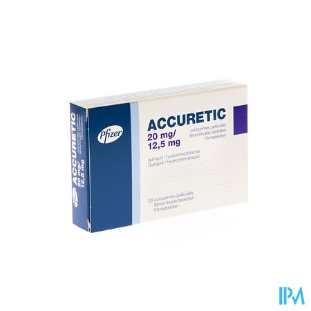 Accuretic Comp 28x20mg/12,5mg