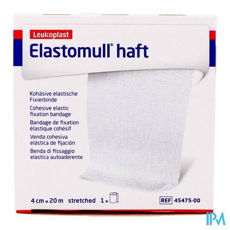 Elastomull Haft Latexvrij 4cmx20m 4547500 4