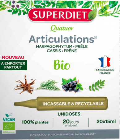 Superdiet Unicadose 4 Harpago Articu Bio 20x15ml 1