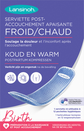 Lansinoh Serviette Post Accouch.apais. Froid/chaud 2