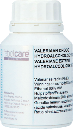 Valeriaan Droog Extract 100g Febelcare 2