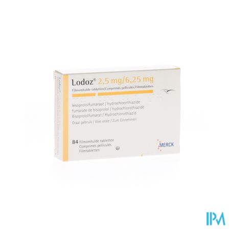 Lodoz 2,5mg/6,25mg Tabl 84