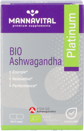 Mannavital Ashwagandha V-caps 60 3
