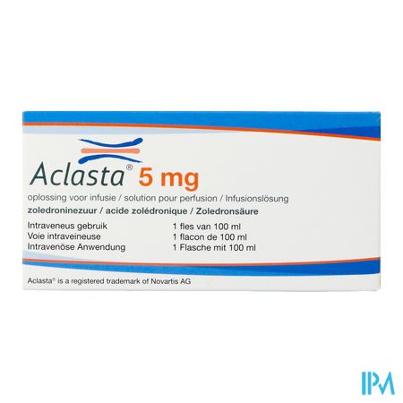 Aclasta 5mg Pi Pharma Sol Perf Iv Fl 1x100ml Pip 1