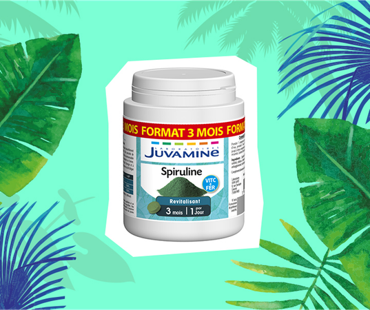 Juvamine Spiruline Maxi Pot Comp 90
