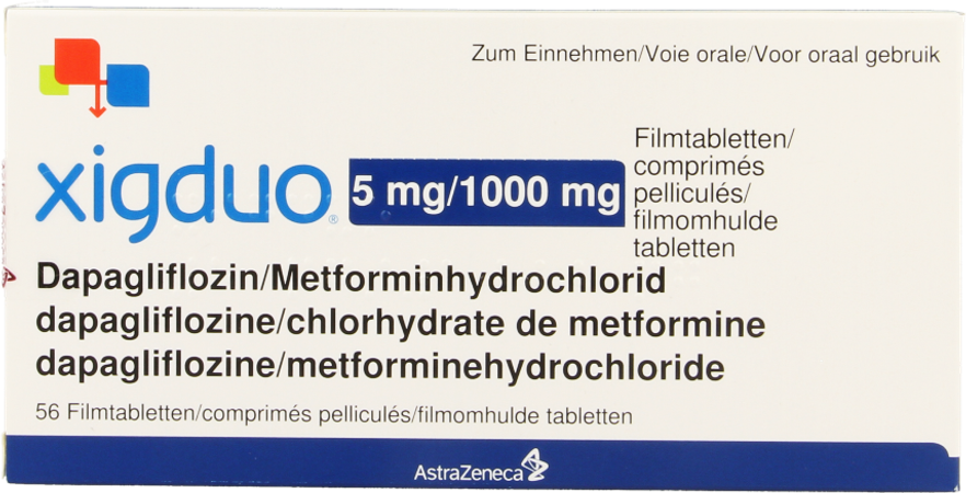 Xigduo 5mg/1000mg Filmomh Tabl 56 1