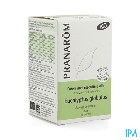 Parels Eucalyptus Globulus Ess Olie Fl 60 Pranarom