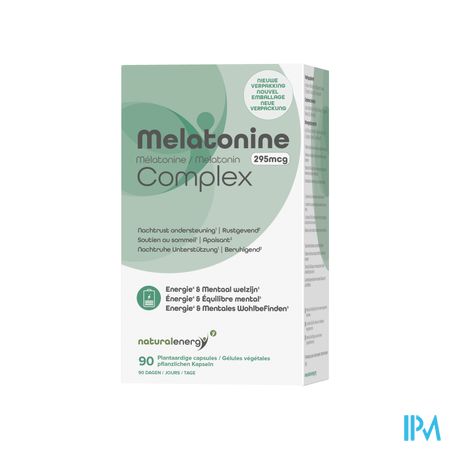 Melatonine Complex 295mcg V-caps 90 Natural Energy