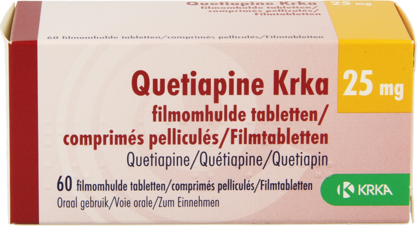 Quetiapine Krka 25mg Filmomh Tabl 60 1
