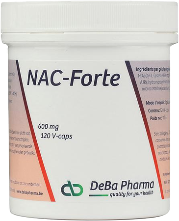Nac N-acet.l Cyst. Forte Caps 120 Deba 4