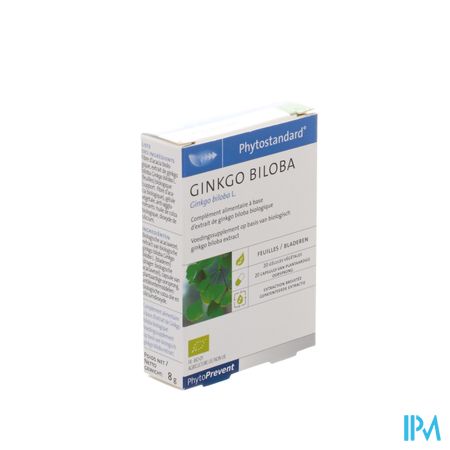 Phytostandard Ginkgo Biloba Caps 20 1