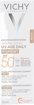 Vichy Cap Sol Uv-age Medium Getint Spf50+ 40ml 1