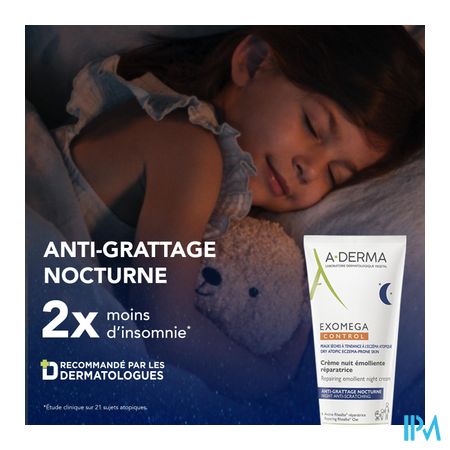 Aderma Exomega Control Herst. Emol. Nacht Cr 400ml 13