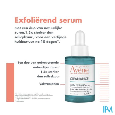 Avene Cleanance A.h.a Exfolierend Serum 30ml 15