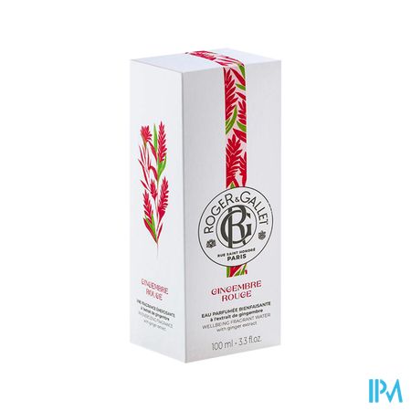 Roger&gallet Gingembre Rouge Eau Parfumee 100ml