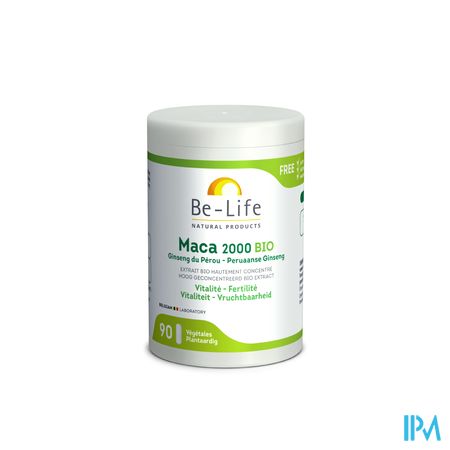Maca 2000 Bio Be Life Pot Caps 90 3