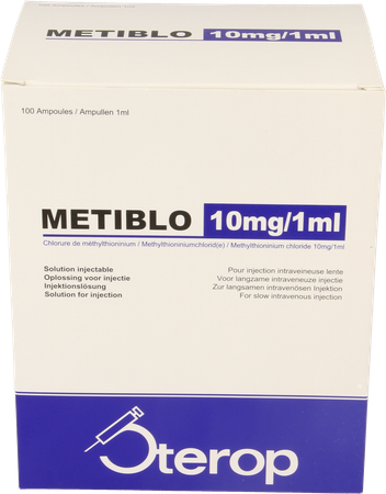 Metiblo 10 mg/1 ml inj. opl. i.v. amp. 100 x 1 ml 2