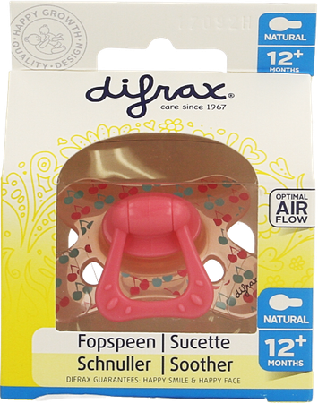 Difrax Fopspeen Natural 12m+ 24