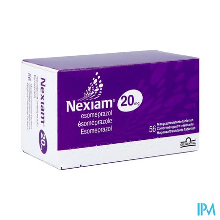 Nexiam 20mg Comp 56 X 20mg