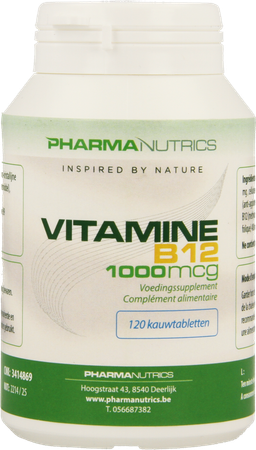 Vitamine B12 Pot Comp 120 Pharmanutrics 3