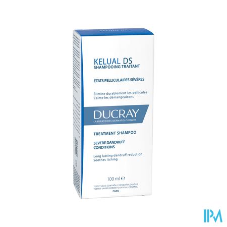 Ducray Kelual Ds Sh Verzorg. Hardnek. Roos 100ml Ducray Kelual Ds Sh Verzorg. Hardnek. Roos 100ml