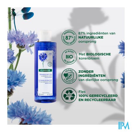 Klorane Gezicht Korenbloem Demaquill. Ogen 200ml 4