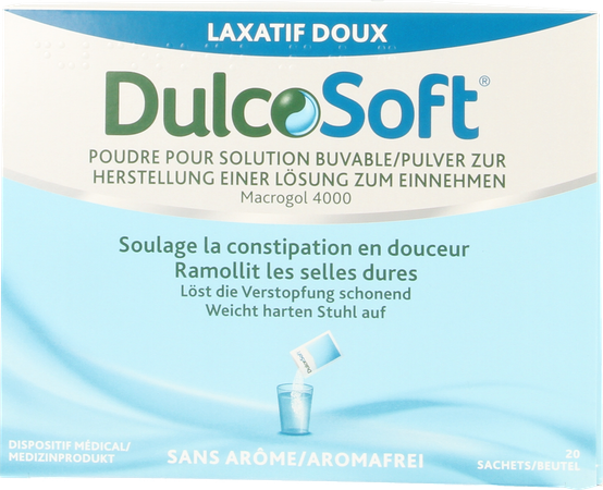 Dulcosoft Pdr Zakje 20x10g 9