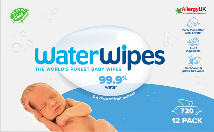 Waterwipes Biologisch Afbreekbare Doekjes 720 2