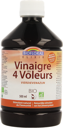 Biofloral Elixir Vinaigre 4voleurs Bio 500ml Rf018 1