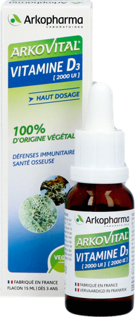 Arkovital Plantaardige Vit D3 & E Fl 15ml 8