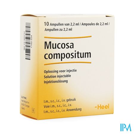 Mucosa Compositum Ii Amp 10x2,2ml Heel