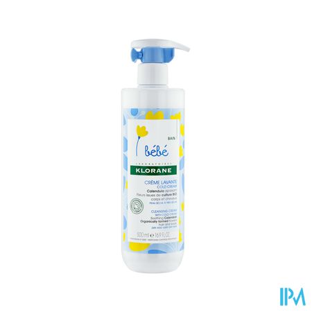 Klorane Bb Wascr Cold Cream Tube 500ml 5