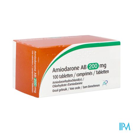 Amiodarone Ab 200mg Tabl 100