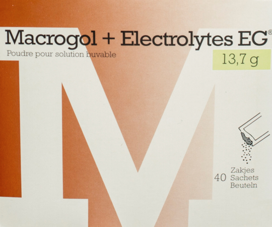 Macrogol+Electrolytes EG 13,7G Pdr Sach 40 2
