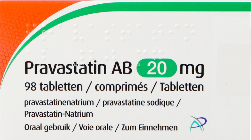 Pravastatin Ab 20mg Comp 98 1