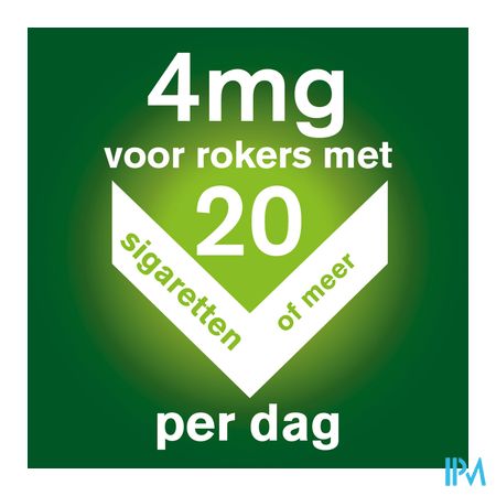 Nicorette Freshmint Kauwgom Suikervrij 105x4mg