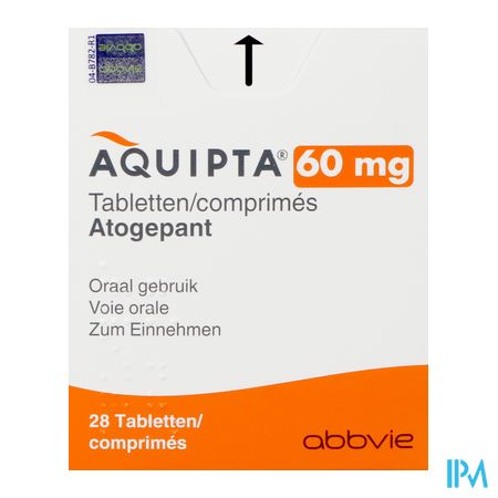 Aquipta 60mg Comp 28 2