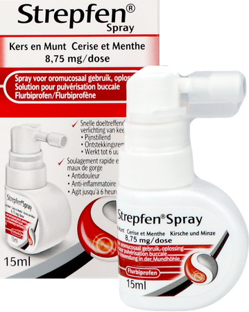 Strepfen 8,75mg Spray Oromucosaal Opl 15ml 4