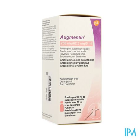 Augmentin Sir 1x80ml 250mg-62,50mg