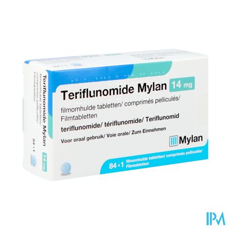 Teriflunomide Viatris 14mg Filmomh Tabl 84 X 1 Ud 1