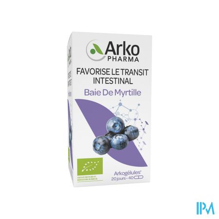 Arkogelules Myrtille Baie Bio Caps 40 Nf