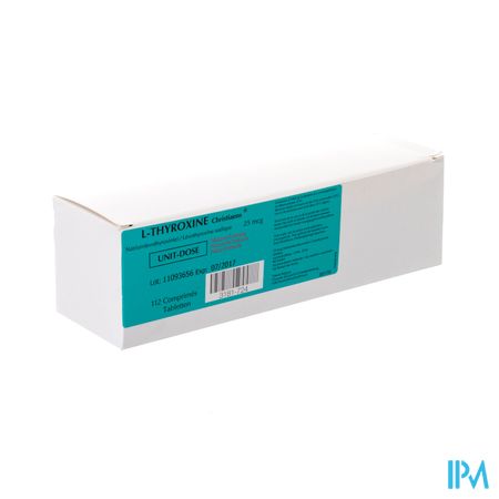 l-thyroxine 112 Tabl 25 Mcg Ud Nm 1