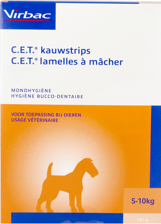 Cet Enzymatische Kauw Striplets <10kg 141g 2