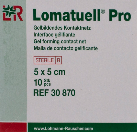 Lomatuell Pro Kompres Ster 5x 5cm 10 30870 5