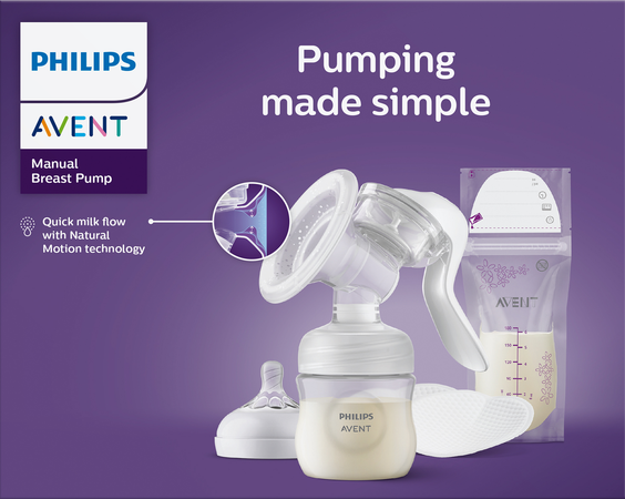 Philips Avent Manuele Borstkolf Set 3