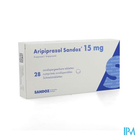 Aripiprazol Sandoz 15mg Comp Orodisp. 28 X 15mg