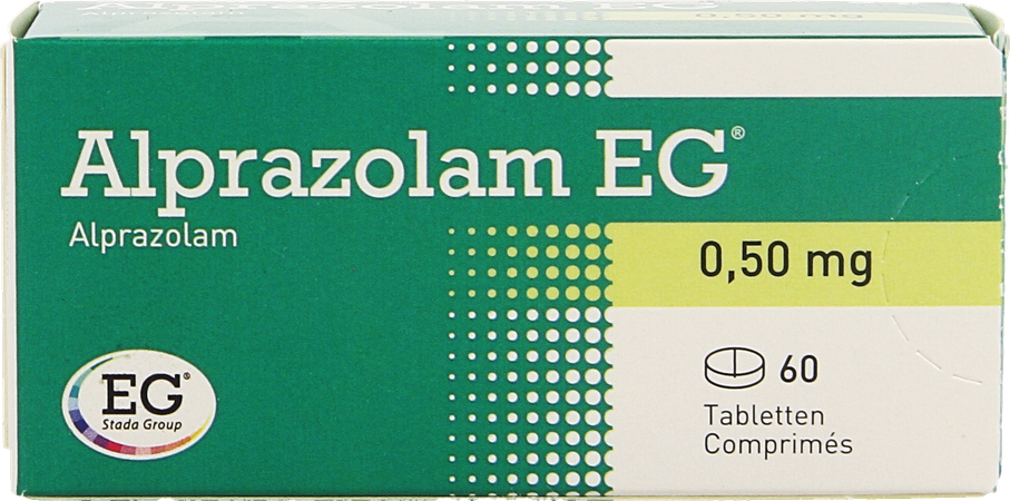Alprazolam EG Tabl 60X0,50Mg 1