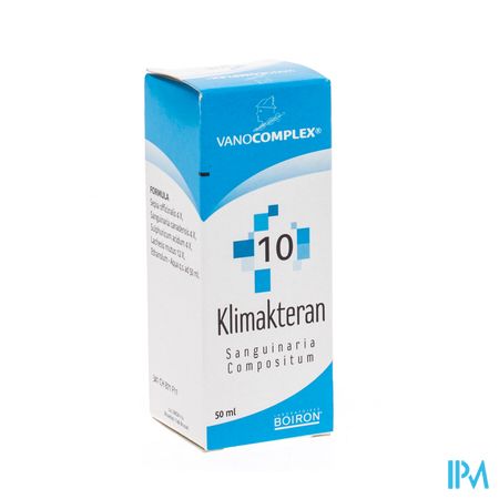 Vanocomplex N10 Klimakteran Gutt 50ml Unda