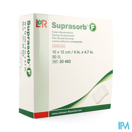 Suprasorb F Film Kp Steriel 10x12cm 50 20463